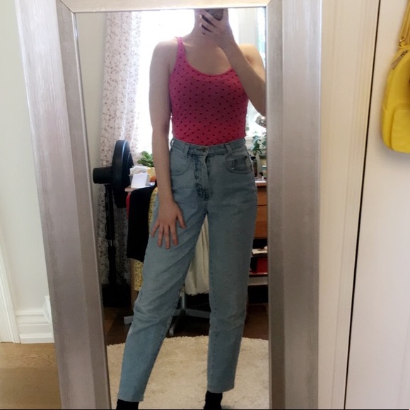 Pink polka dot tank top - Picture 3 of 3